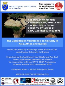 The impact of rivalry between China, Russia and the United States on security dynamics in Asia, Maghreb and Europe