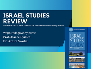 "Israel Studies Review" - numer specjalny - już dostępny